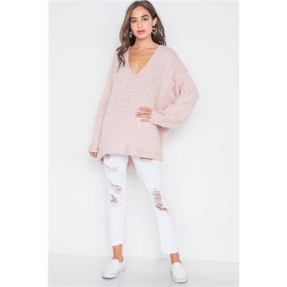 Leslie Knitted Sweater || Ballet 🩰 Pink